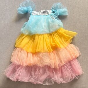 Lola + The Boys Multicolor Layered Dress